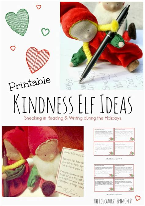 Kindness Elves Printables